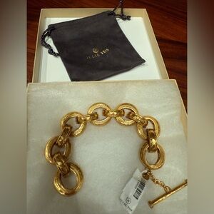 Julie Vos Gold Demi Link Bracelet